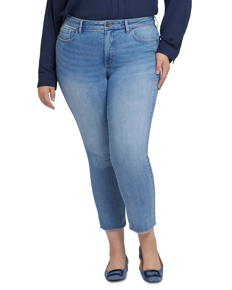 Sheri High Rise Slim Ankle Jeans Blue Valley