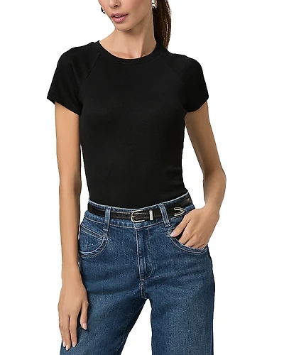 Paige Bijou Shrunken Raglan Sleeved Tee