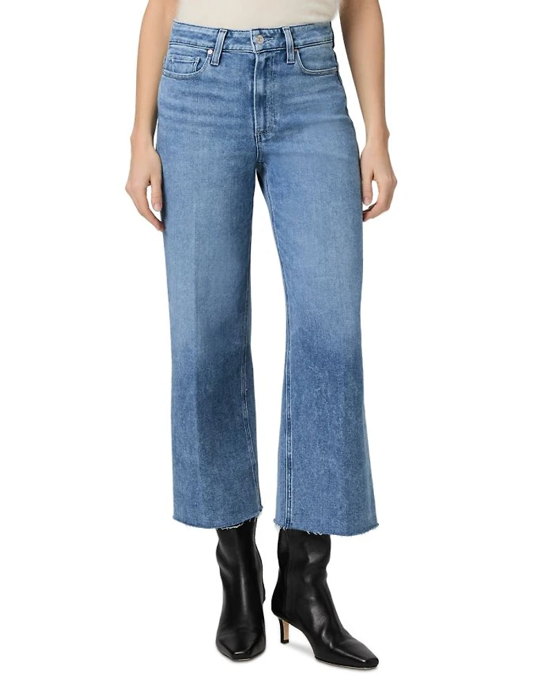 Anessa High Rise Wide Leg Ankle Jeans