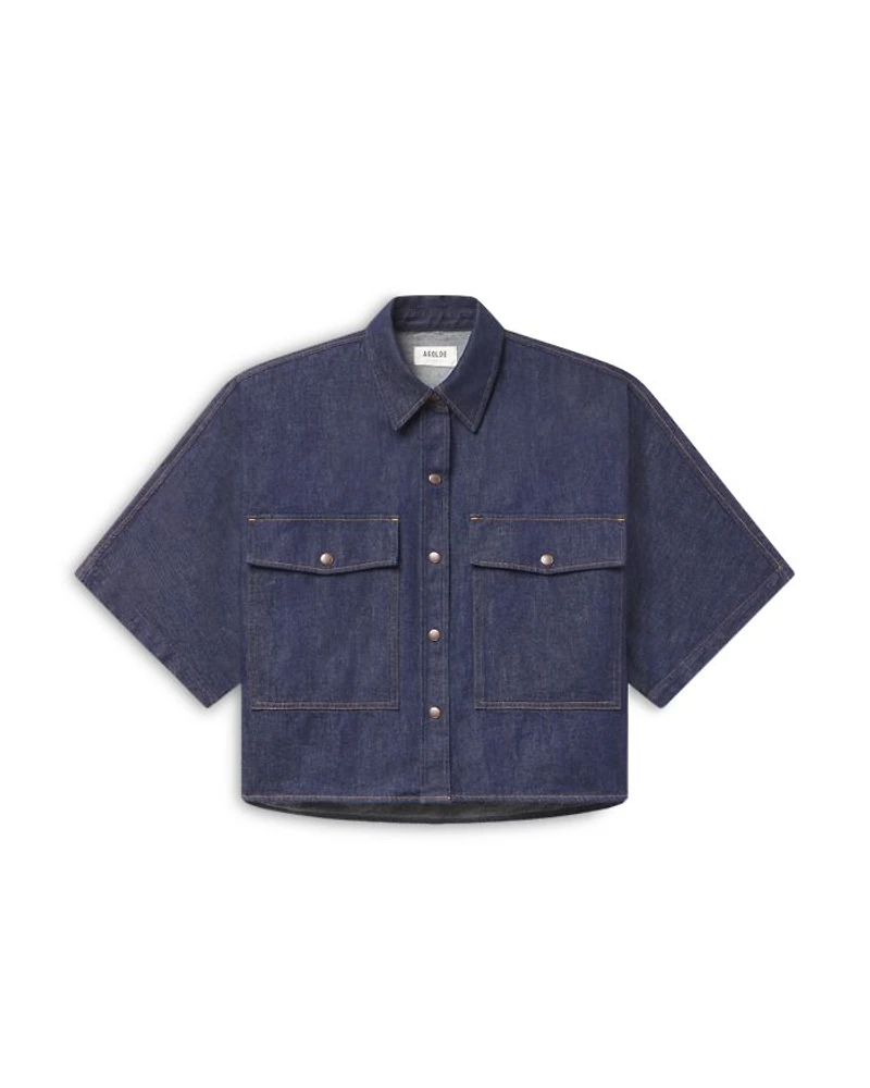 Taron Dolman Denim Shirt