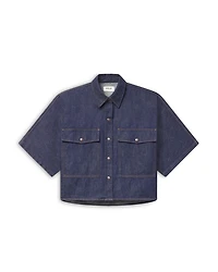 Taron Dolman Denim Shirt