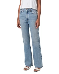 Agolde Leena Mid Rise Baby Bootcut Jeans