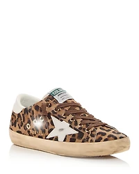 Golden Goose Unisex Super-Star Calf Hair Low Top Sneakers