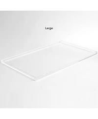 Clear Overflow Feeder Tray