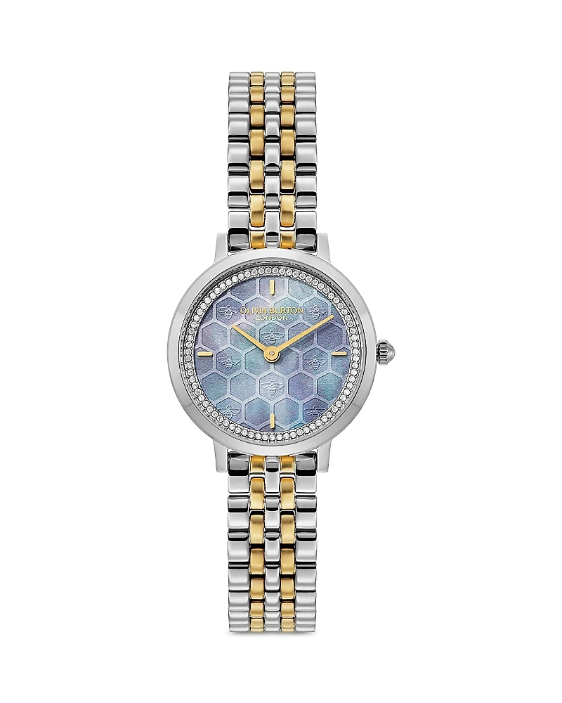 Olivia Burton Honey Comb Ultra Slim Watch