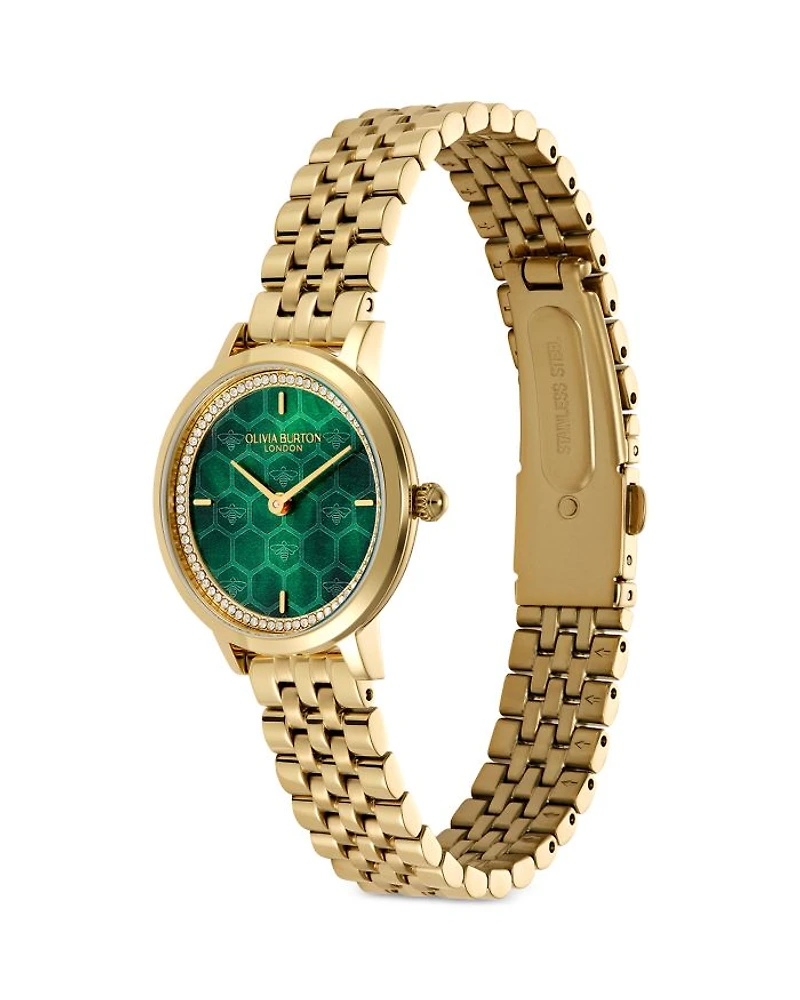 Honey Comb Ultra Slim Watch, 28mm