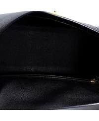 Kelly 28 Handbag Black Epsom with Gold Hardware