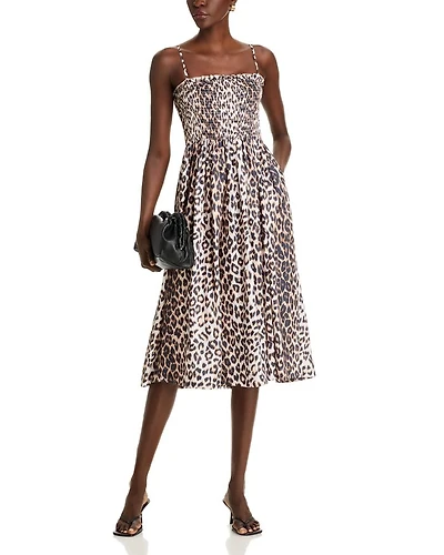 Leopard Midi Dress - Exclusive