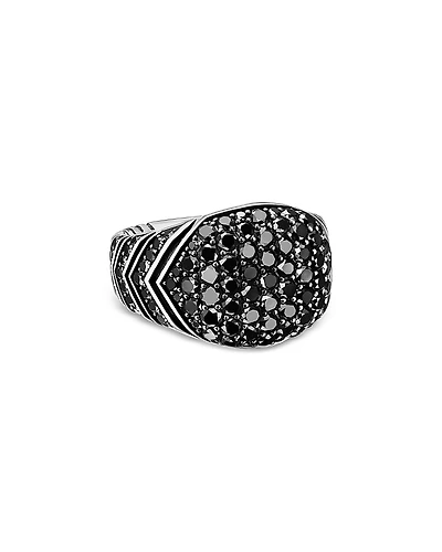 Men's Chevron Signet Ring