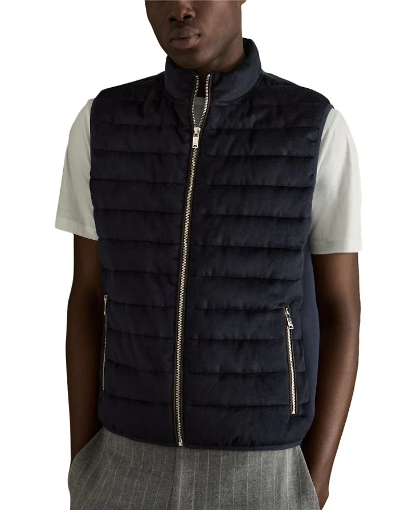 Field Brushed Quilted Vest