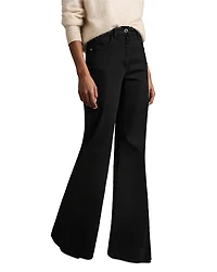 Reiss Bonnie High Rise Flare Leg Jeans