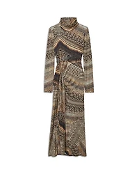 Naomi Italian Printed Dress