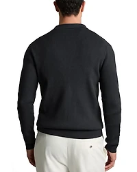 Saint Long Sleeve Fine Rib Button Up Cardigan