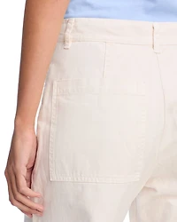 Brylie Curved Knee Pants