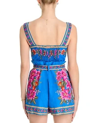 Summer Fruit Scarf Romper - Exclusive