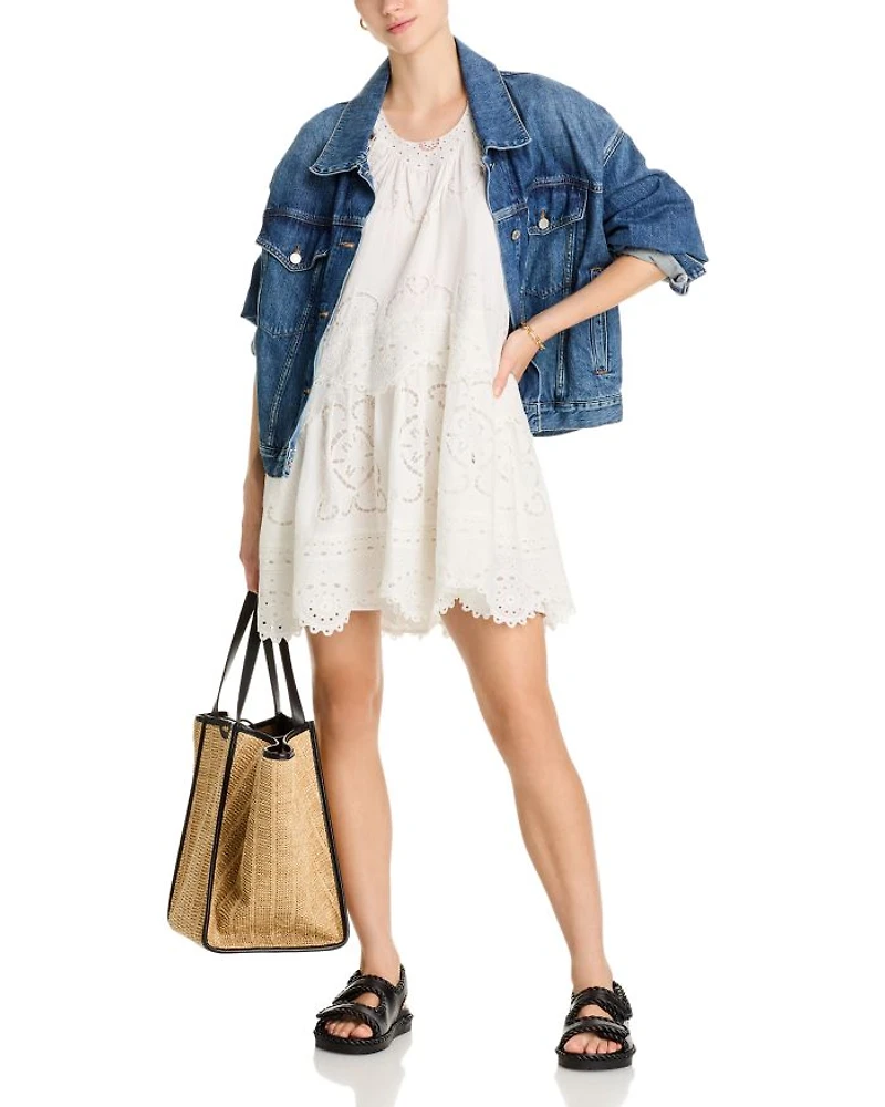 Dahlia Eyelet Dress