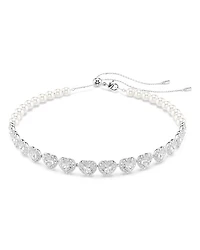 Ariana Grande Crystal Heart Halo Tennis Choker Necklace, 11.75-17.375"