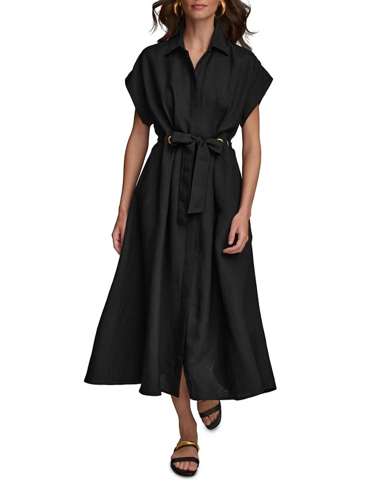 Belted Midi Dress