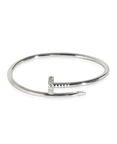 Pre-Owned Cartier Juste Un Clou 18k White Gold Bracelet