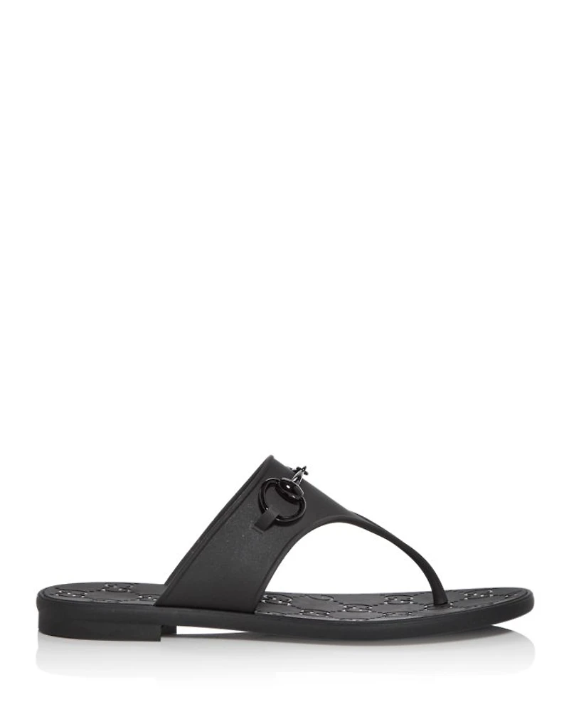 Women's Monogram Thong Sandals