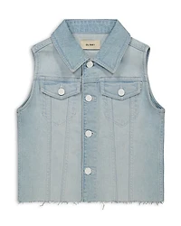 Girls' Manning Distressed Denim Vest - Big Kid