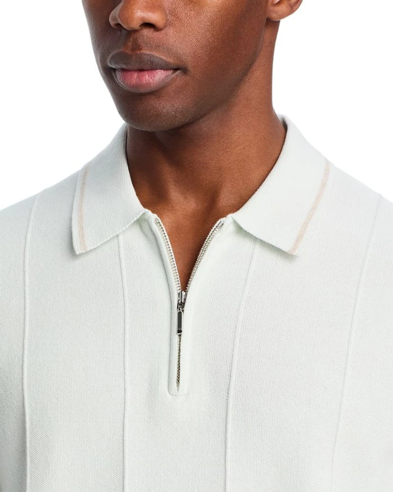 Short Sleeve Zip Polo Shirt - Exclusive