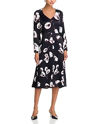 Boss Diesha Floral A Line Dress