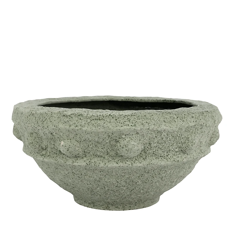 Vietri Casa Sage Green Short Planter