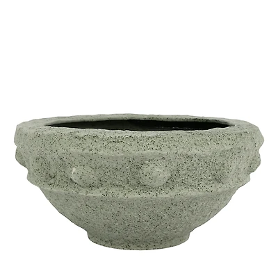 Vietri Casa Sage Green Short Planter