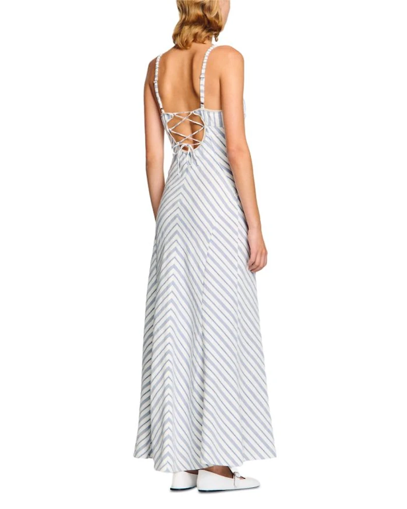Striped Maxi Dress