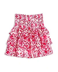 Girls' Tiered Floral Skirt, Little Kid, Big Kid - Exclusive