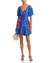 Summer Fruit Scarf Dress
