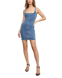 Denim Shift Dress