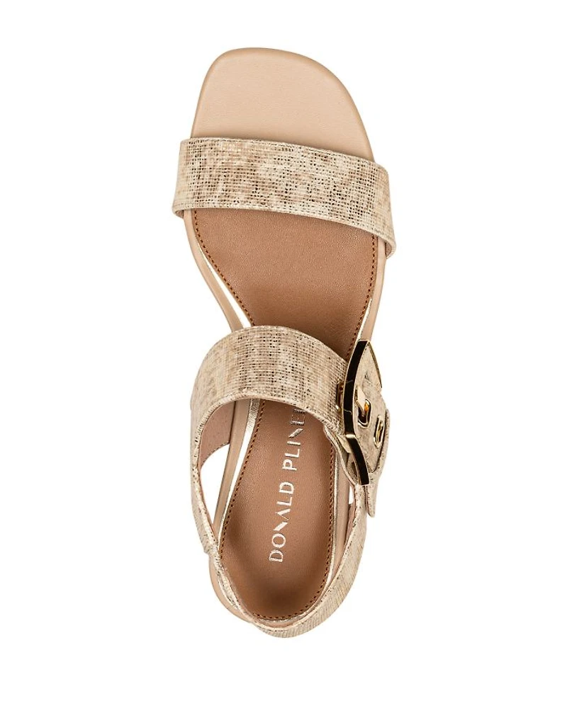 Women's Ankle Strap Slingback High Heel Dress Sandals