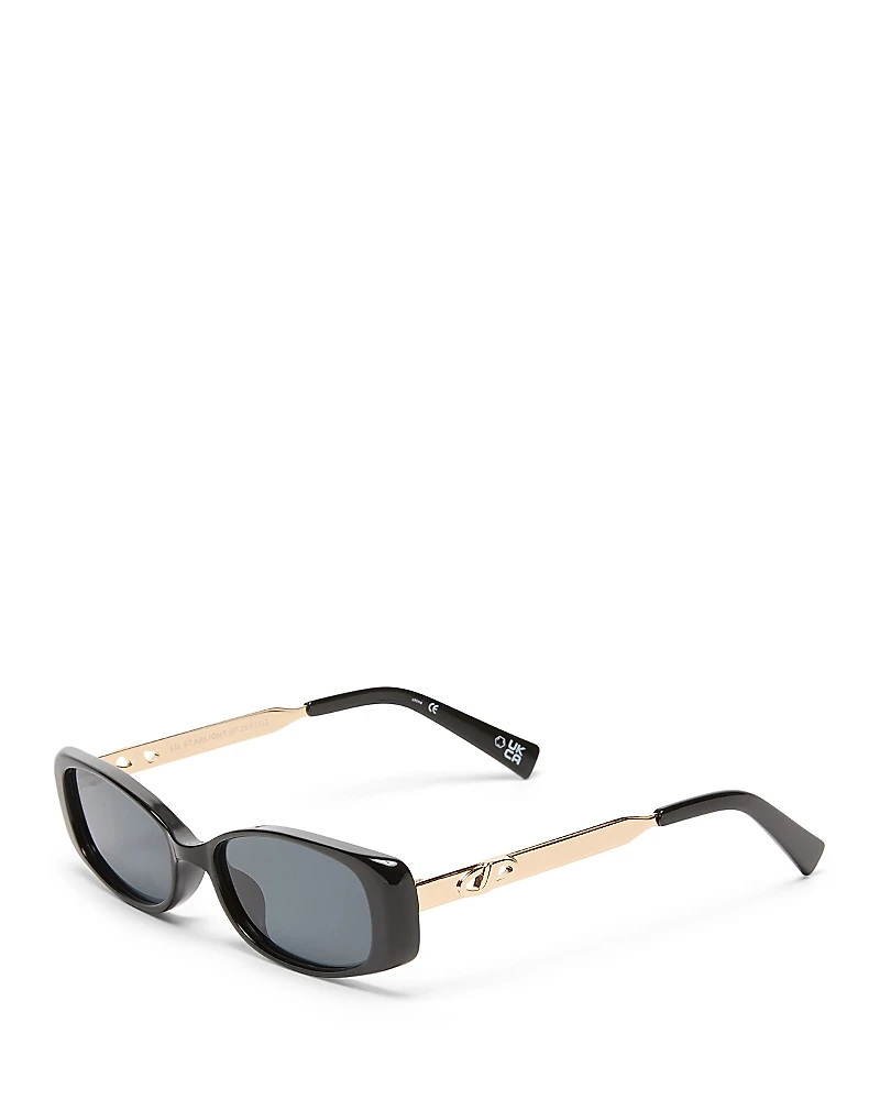 Le Specs Lil Starlight Rectangle Sunglasses, 54mm