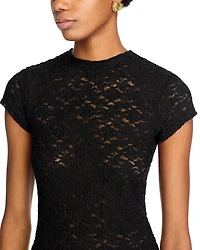 Puckered Lace Top - Exclusive