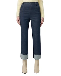 Hue Cuffed Denim Skimmer Leggings