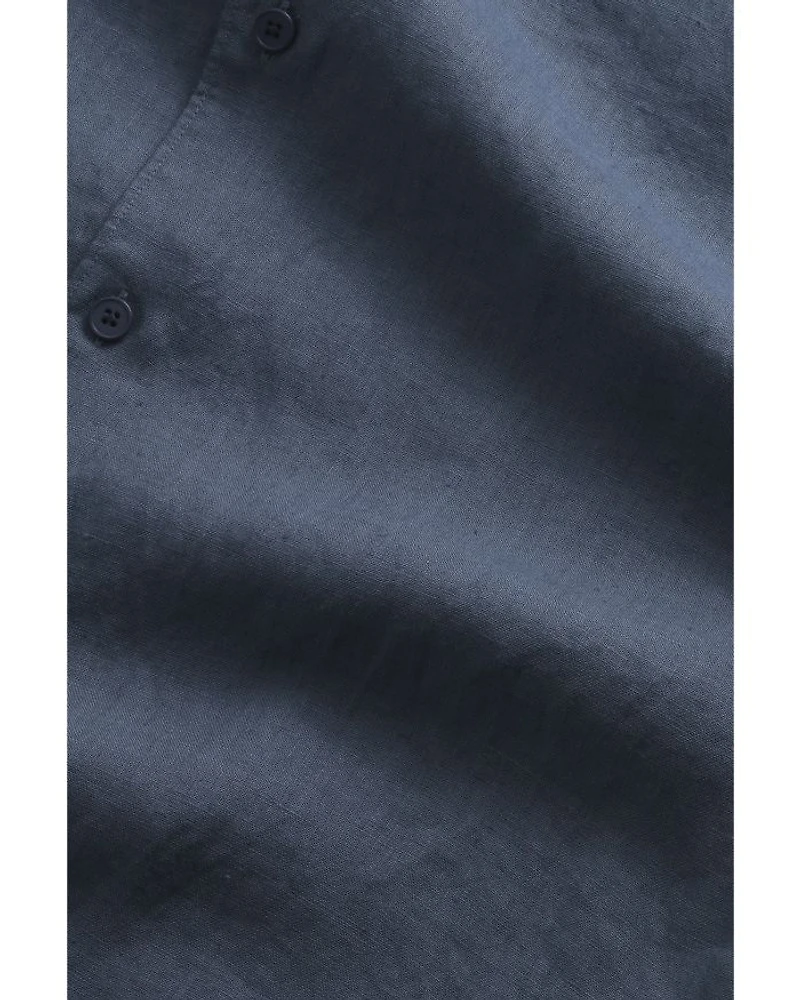 Enzo Regular Fit Linen Shirt