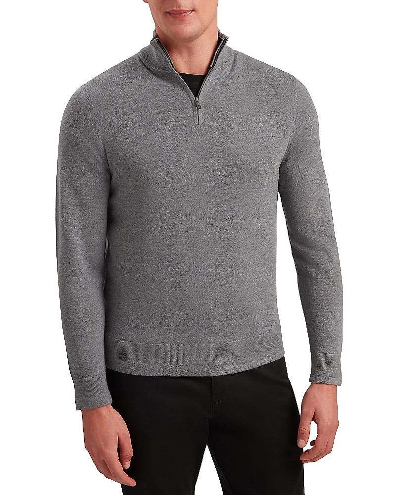Ted Baker Merino Quarter Zip Sweater