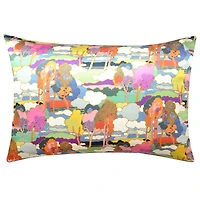 Coco & Wolf Prospect Road Print Silk Pillowcase, King