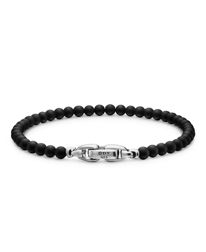 Men's Spiritual Beads Bracelet with Gemstones