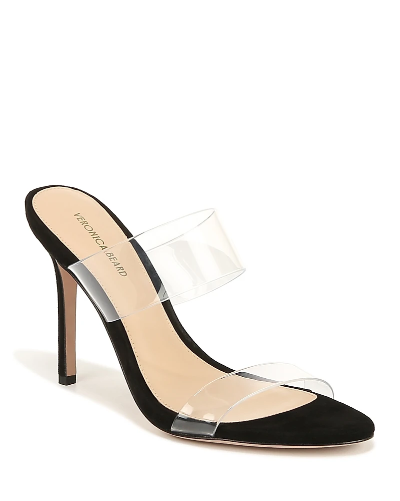 Veronica Beard Women's Asha Slip On High Heel Sandals