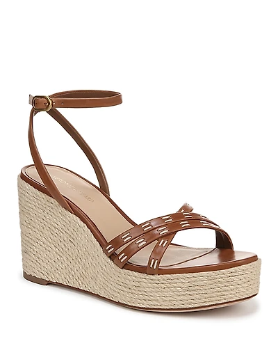 Veronica Beard Women's Philene Espadrille Wedge Sandals