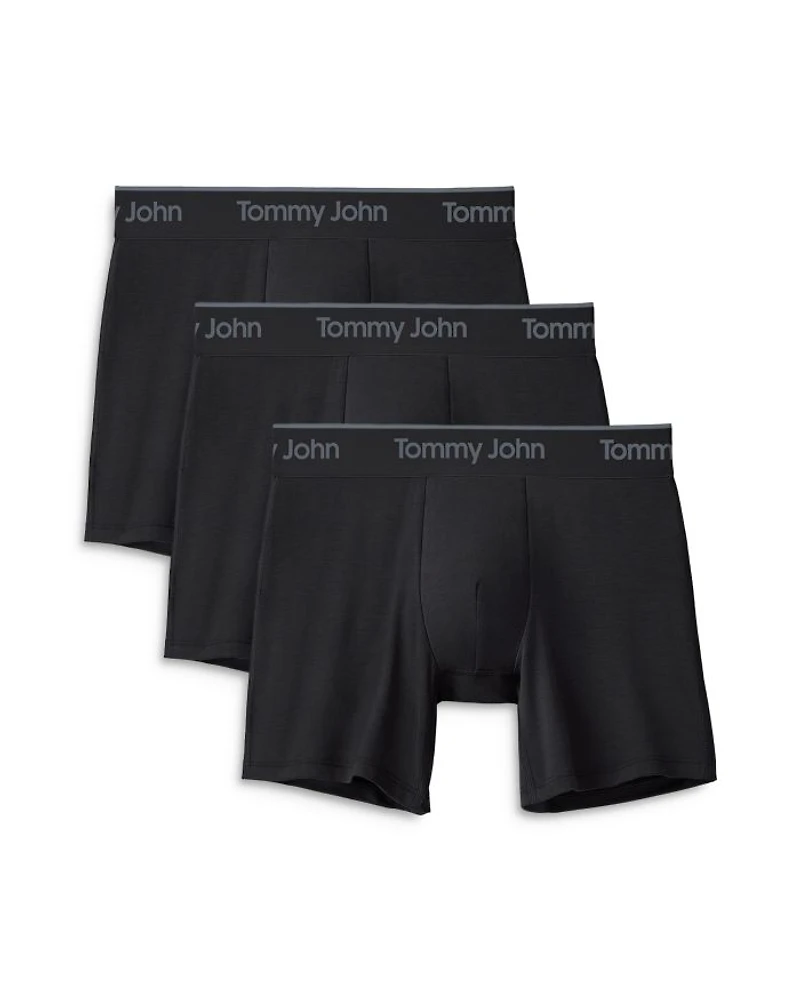 Second Skin Essentials 6" Boxer Briefs, Pack of 3