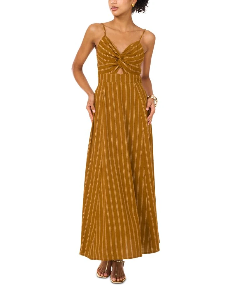 Twist Front Cut Out Dress