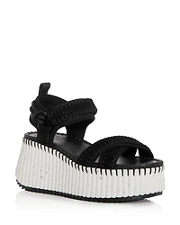Women's Nama Platform Wedge Sandals