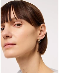 Asher Huggie Drop Earrings