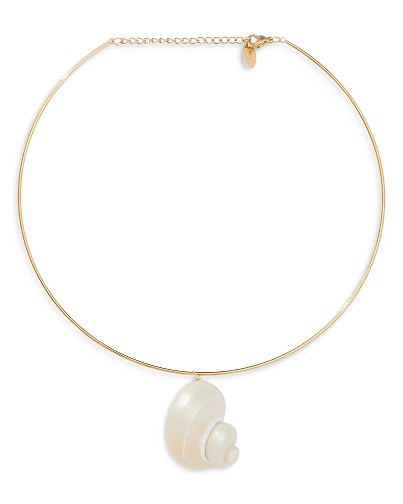 Aqua 8 Other Reasons Coast Choker Necklace, 16-19 - Exclusive