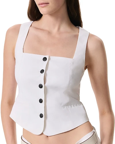rag & bone Mariana Button Front Vest