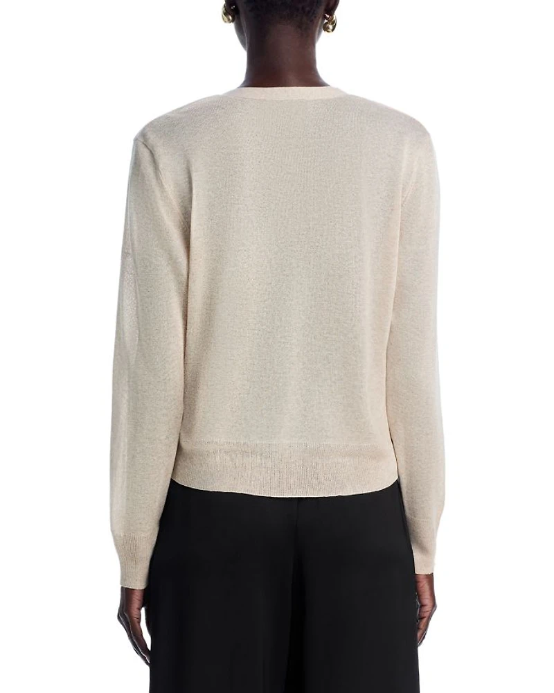 Roma V Neck Cardigan Sweater